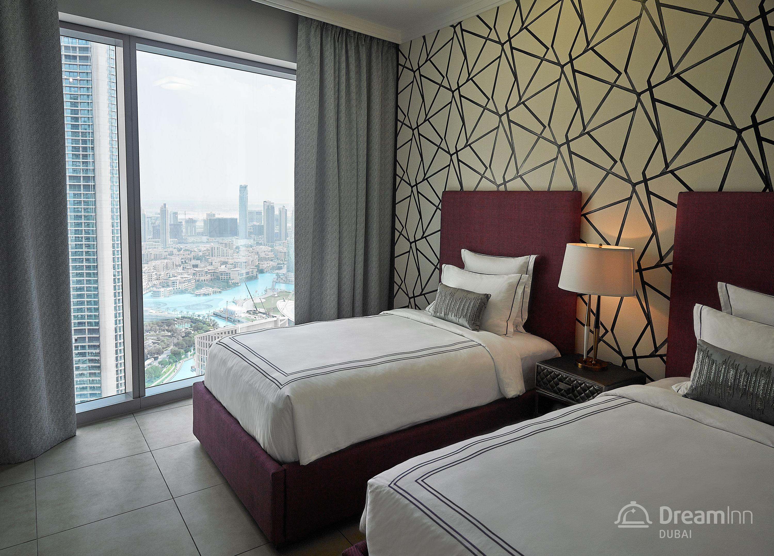 Dream Inn Apartments - 48 Burj Gate Downtown Skyline Views Dubái Exterior foto
